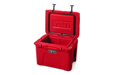 Image of Yeti Tundra 35 Hard Cooler, Rescue Red, 35 Quart, 10035350000