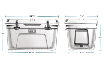 Image of Yeti Tundra 65 Hard Cooler, White, 10065020000
