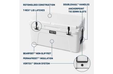 Image of Yeti Tundra 65 Hard Cooler, Firefly Yellow, 65 L, 10065450002