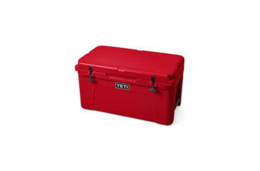 Image of Yeti Tundra 65 Hard Cooler, Rescue Red, 65 Quart, 10065350000
