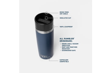 Image of Yeti 16 oz Travel Bottle w/Commuter Cap