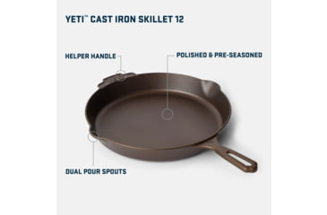 Image of Yeti Carbon Steel Skillet 12