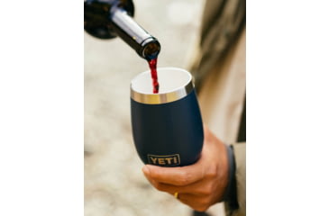 Image of Yeti Rambler 10 oz Wine Tumbler w/DuraSip Ceramic Lining