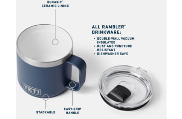 Image of Yeti Rambler 14 oz Stackable Mug w/Durasip Ceramic Lining