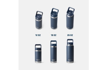 Image of Yeti Rambler 18 oz Water Bottle w/Straw Cap