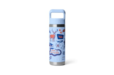 Image of Yeti Rambler 18 oz Water Bottle w/Straw Cap