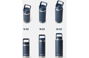 Image of Yeti Rambler 18 oz Water Bottle w/Straw Cap