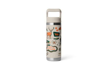 Image of Yeti Rambler 18 oz Water Bottle w/Straw Cap
