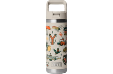 Image of Yeti Rambler 18 oz Water Bottle w/Straw Cap