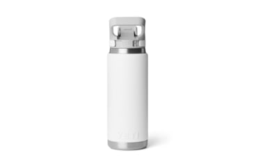 Image of Yeti Rambler 26 oz Water Bottle w/ Flip Chug Cap, White, 21071507033