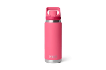 Image of Yeti Rambler 26 oz Water Bottle w/ Flip Chug Cap, Tropical Pink, 21071507612