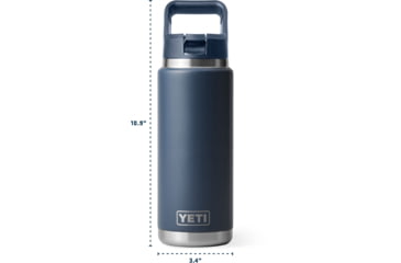 Image of Yeti Rambler 26 oz Water Bottle w/Straw Cap