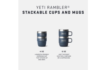 Image of Yeti Rambler 4 oz Stackable Espresso Cups w/Durasip Ceramic Lining