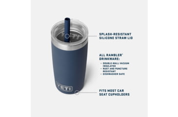 Image of Yeti Rambler Jr. 10 oz Tumbler with Silicone Straw Lid