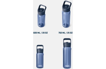 Image of Yeti Yonder 0.6L C Straw Bottle, Navy, 21071502485
