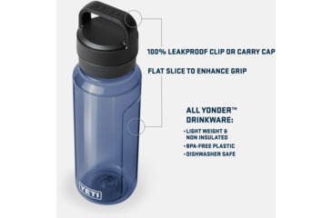 Image of Yeti Yonder 1L Water Bottle, Navy, 1 Liter, 21071220006