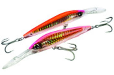 Image of Yo-Zuri 3D Magnum DD Deep Diving Lure, 7in, 3 1/8 oz, Pink &amp; Orange, Floating, R1165CPPO