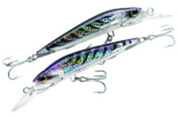 Image of Yo-Zuri 3D Magnum Trolling Lure, 7in, 3 1/2 oz, Purple Mackerel, Sinking, R1164CPBN