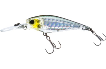 Image of Yo-Zuri 3DR-X Shad Suspending Lure, 60mm, Prism Silver/Black, R1438 PSBL