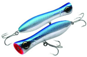 Image of Yo-Zuri Bull Pop Floating Popper, 6in, 2 1/2 oz, Blue, R1154CHB