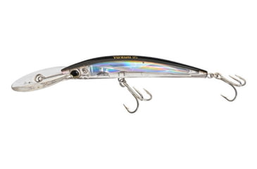 Image of Yo-Zuri Crystal 3D Minnow Deep Diver Luge, 130mm, Silver/Black, F1153 C4