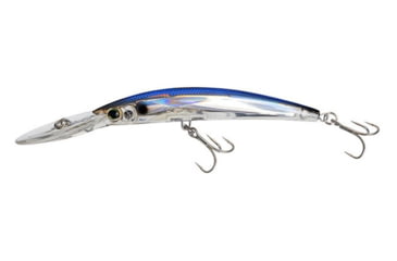 Image of Yo-Zuri Crystal 3D Minnow Deep Diver Luge, 130mm, Silver/Blue, F1153 B