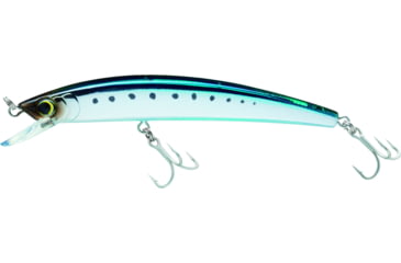Image of Yo-Zuri Crystal Minnow, 4 3/8in, 7/16 oz, Holographic Blueback Sardine, Floating, R1124HSIW