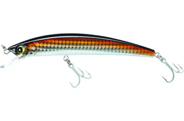 Image of Yo-Zuri Crystal Minnow, 5 1/4in, 5/8 oz, Holographic Bronze Shiner, Floating, R1125HRSN