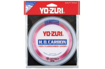 Image of Yo-Zuri H.D. Carbon Fluorocarbon Leader 130 lb, 100 yd, Pink, HD 130LB DP 100