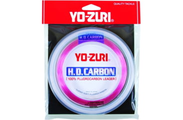 Image of Yo-Zuri H.D. Carbon Fluorocarbon Leader 150 lb, 30 yd, Pink, HD 150LB DP
