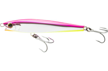 Image of Yo-Zuri R1480 HPSC Hydro Monster Shot S 140Mm 5-1/2in, Pink Silver Chartreuse, R1480-HPSC