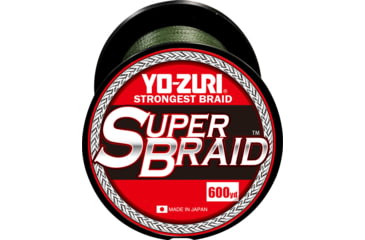 Image of Yo-Zuri SuperBraid Line 600 yd, 30 lb, Dark Green, YZ SB 30LB DG 600YD