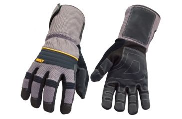 Image of Youngstown Glove Company Heavy Utility XT Gloves, Grey/Black, XX-Large 04-3500-70-XXL