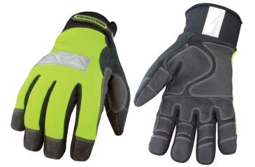 Image of Youngstown Glove Company Safety Lime Waterproof Winter, L 08-3710-10-L