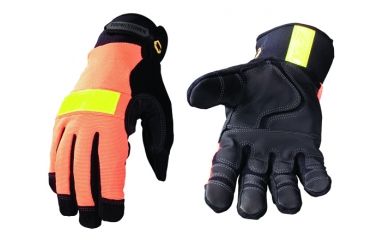 Image of Youngstown Glove Company Safety Orange Waterproof Winter Gloves, S 03-3610-50-S