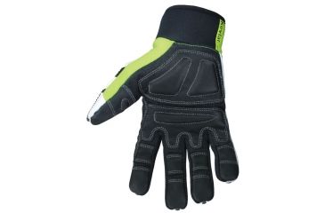 Image of Youngstown Glove Company Titan XT Lined with Kevlar, Lime/Black, Large 09-9083-10-L