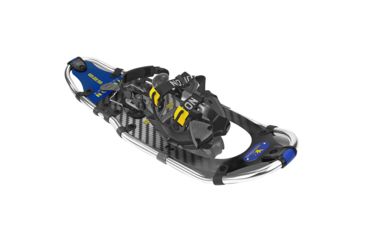 Image of Yukon Elite Spin Snowshoe - 8" x 25" - Carbon/Blue 60181