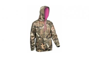 Image of Yukon Gear Ladies Performance Hoodie Sweatshirt, Break Up Infinity/Pink, XX-Large 126611