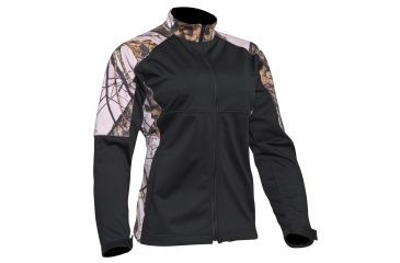 Image of Yukon Gear Ladies Windproof Fleece Jacket, Pink, Small 056613