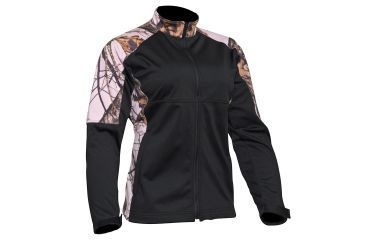 Image of Yukon Gear Ladies Windproof Fleece Jacket, Pink, Large 056616