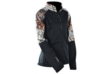 Image of Yukon Gear Ladies Windproof Soft Shell Jacket, Winter/Black, Small 121626