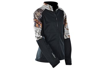 Image of Yukon Gear Ladies Windproof Soft Shell Jacket, Winter/Black, Medium 121628