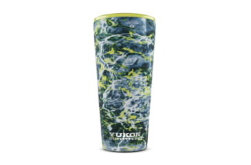 Image of Yukon Outfitters 32oz Double Pint, Mossy Oak Wakeform Yellowtail, YDP32MYT