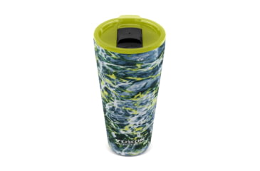 Image of Yukon Outfitters 32oz Double Pint, Mossy Oak Wakeform Yellowtail, YDP32MYT