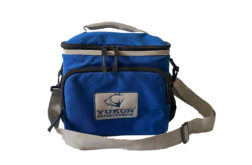 Image of Yukon Outfitters Lunch Box Soft Cooler, Navy/Silver, MGDYC82