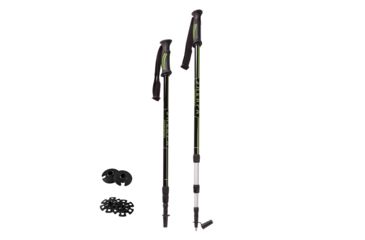 Image of Yukon Sherpa Trekking Poles, Black/Green 83-5001