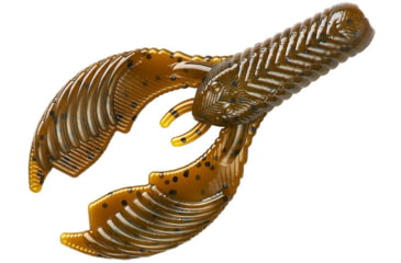 Image of Yum Craw Chunk Bait, 8 Pack, 3.75in, Green Pumpkin, YCCK308