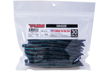 Image of Yum Dinger Bulk Bait, 5in, Junebug, YDG5BK04-30