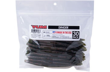 Image of Yum Dinger Bulk Bait, 5in, Watermelon Red Flake, YDG5BK02-30