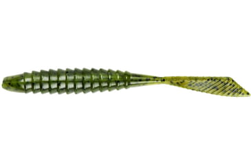 Image of Yum Warning Shot Bait, 3.75in, Watermelon Seed, YWS309